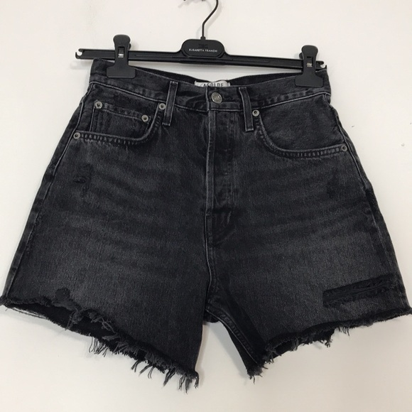 AGOLDE Riley Short In Vortex - Picture 4 of 15